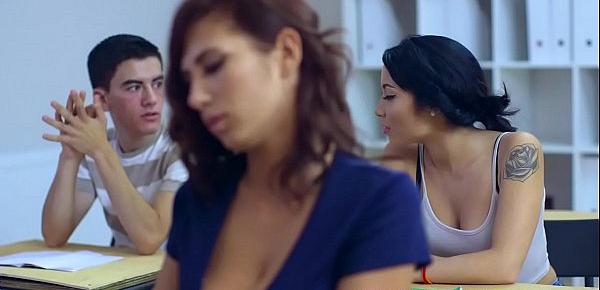  Brazzers - Big Tits at School - Big Tits In History Part 2 scene starring Ayda Swinger and Jordi El